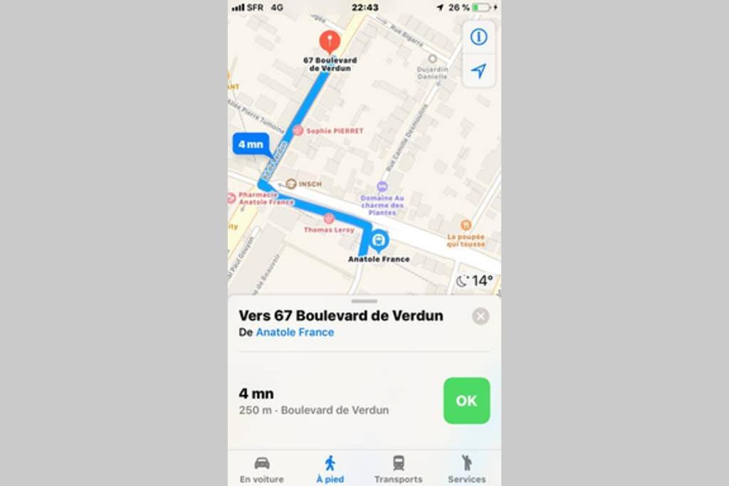 L'Urbain, Metro Anatole France, Proche Gare, Chu Leilighet Rennes Eksteriør bilde